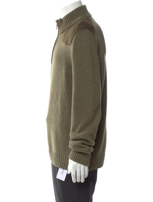 Barbour Lambswool Mock Neck Pullover