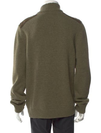 Barbour Lambswool Mock Neck Pullover