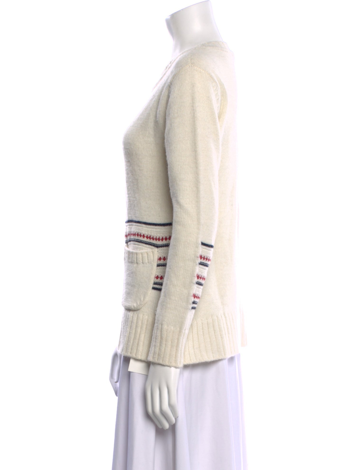 Barbour Graphic Print Crew Neck Sweater