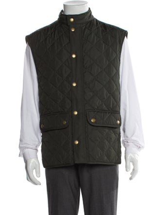Barbour Colorblock Pattern Vest