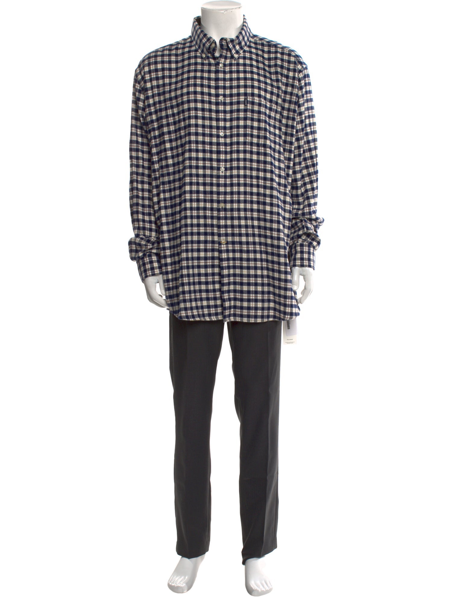 Barbour Plaid Print Long Sleeve Shirt