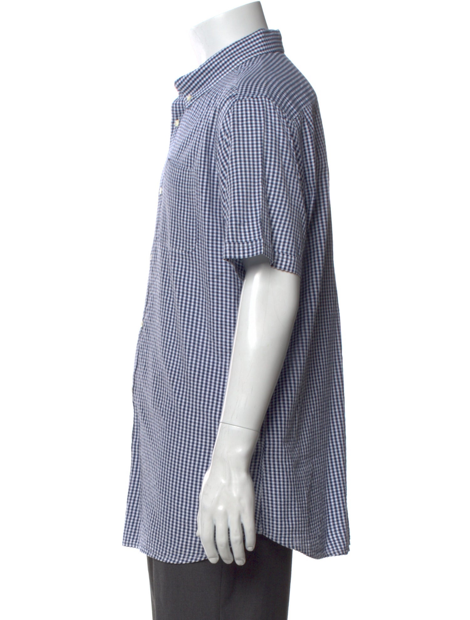 Barbour Plaid Print Short Sleeve Shirt