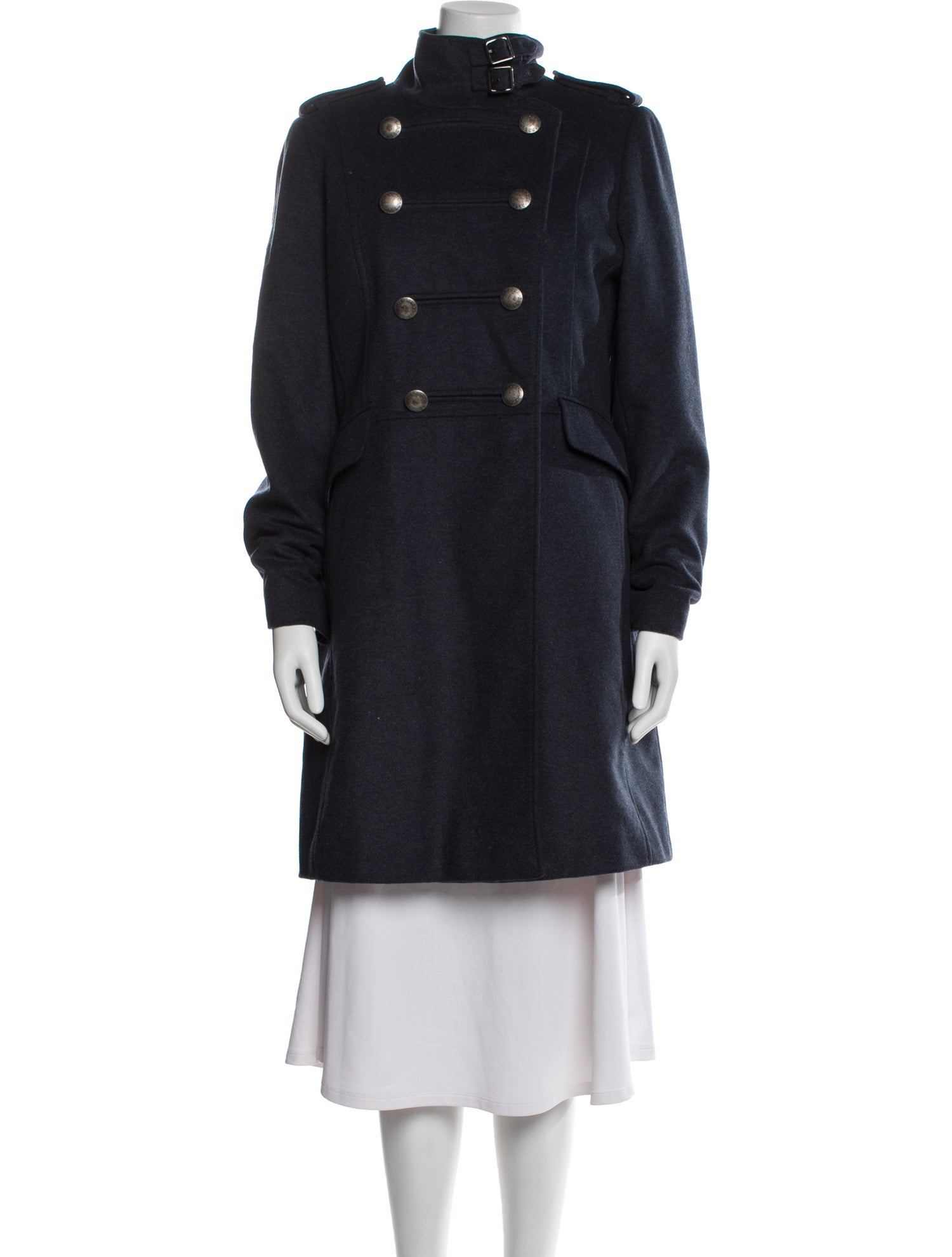 Barbour Wool Peacoat