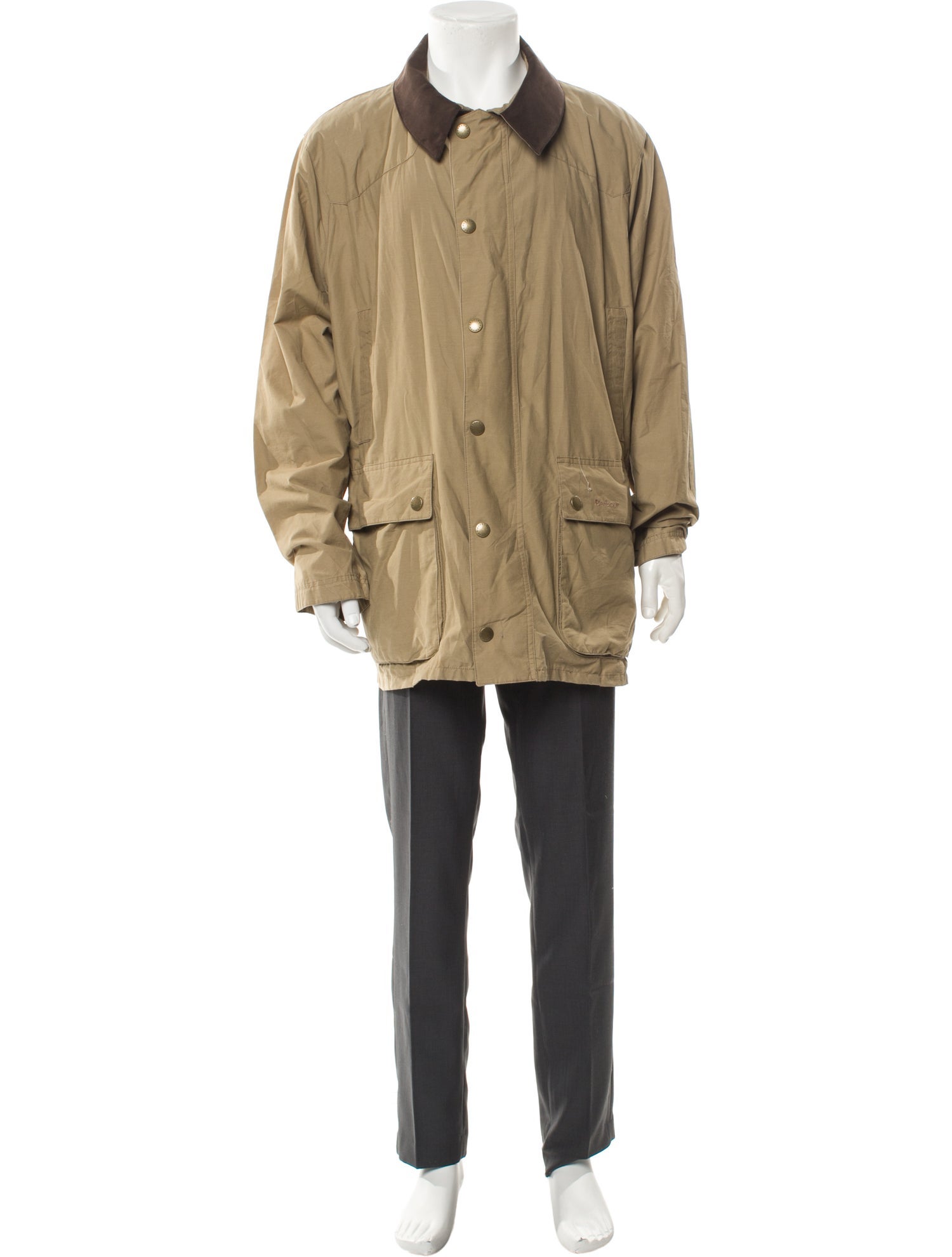 Barbour Colorblock Pattern Parka