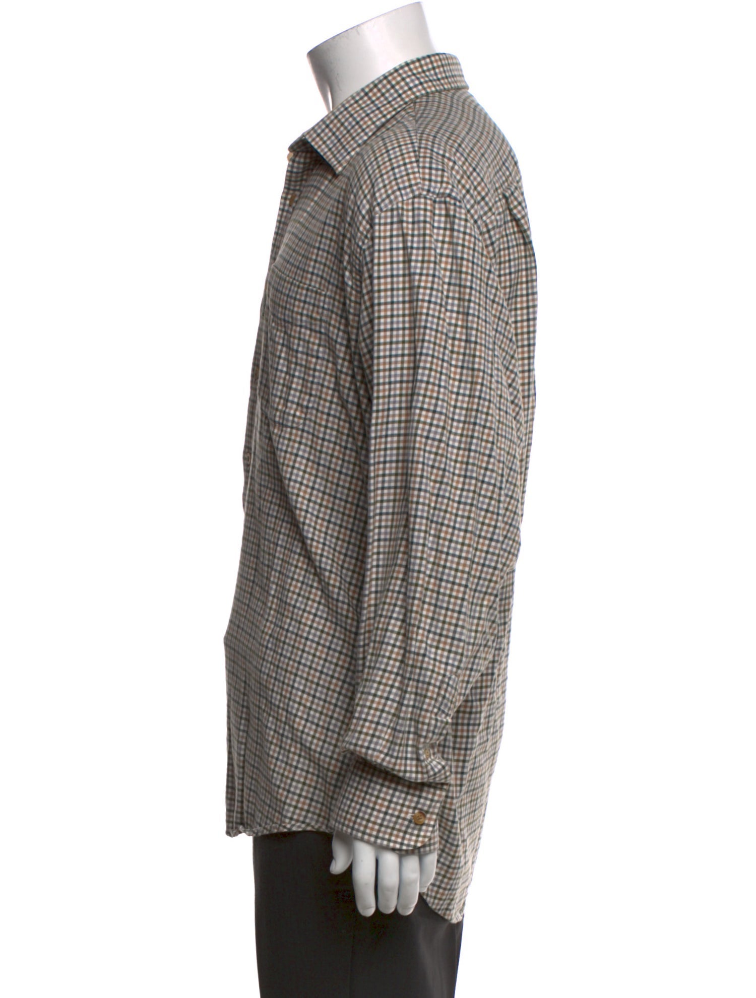 Barbour Plaid Print Long Sleeve Shirt