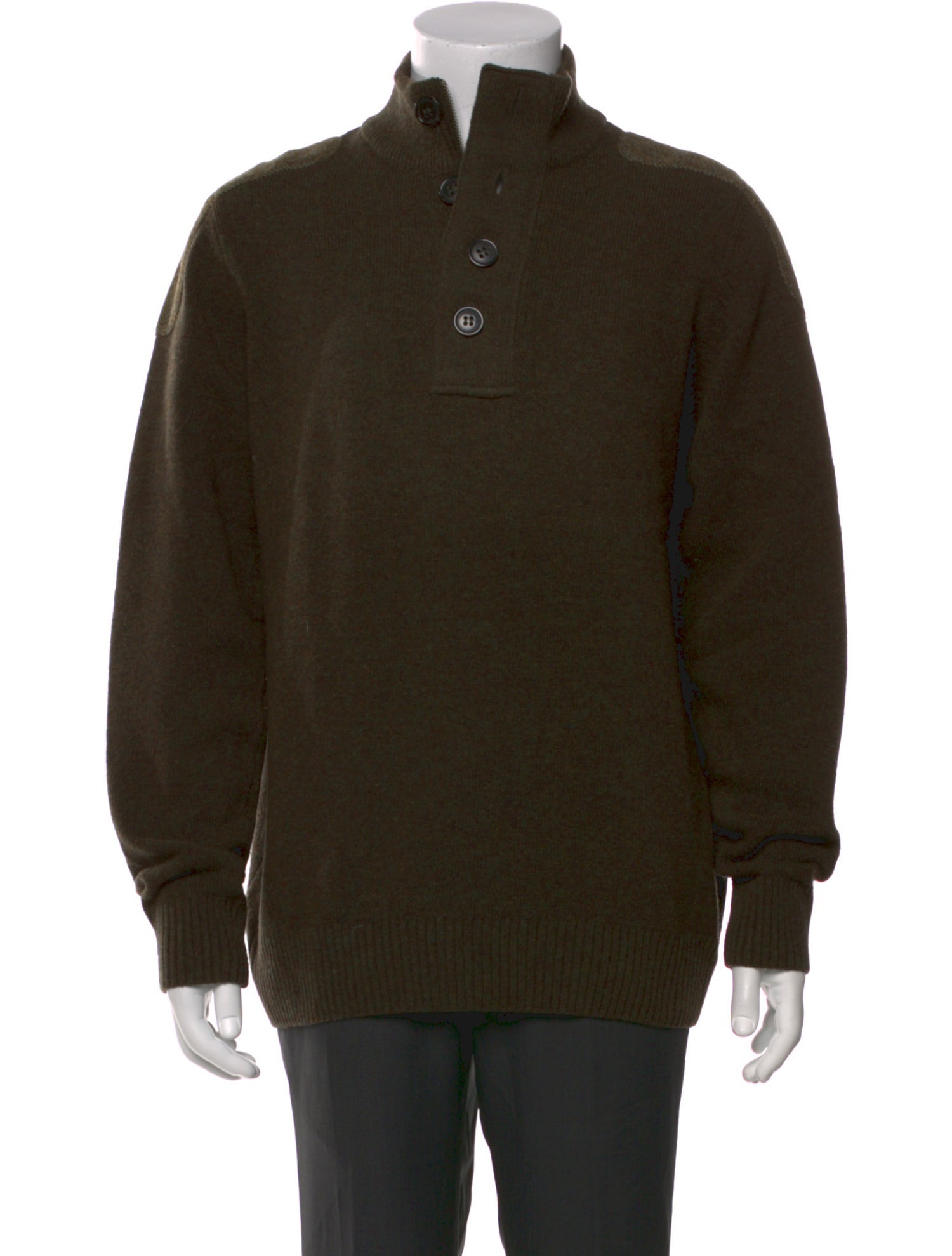 Barbour Wool Turtleneck Polo Sweater