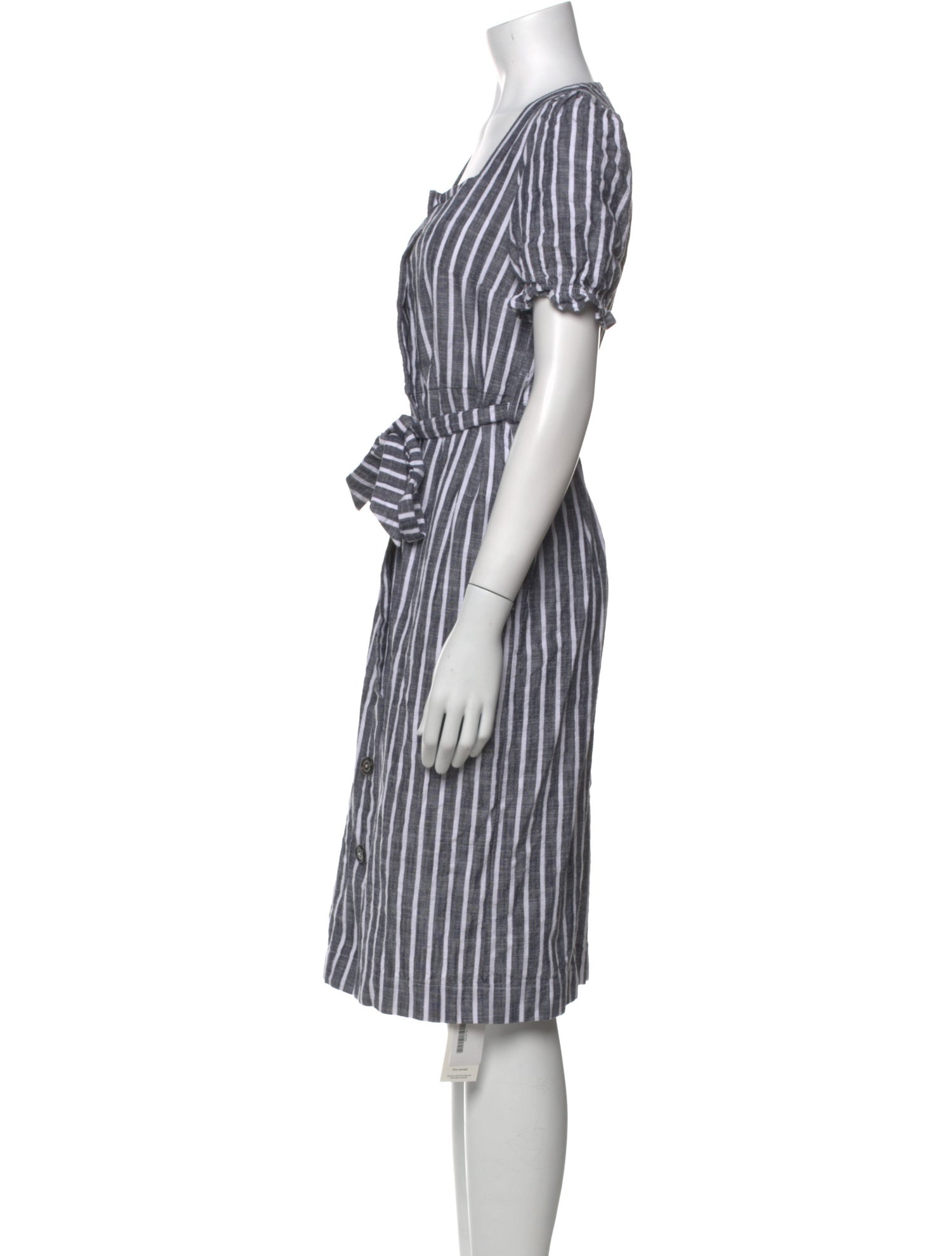 Barbour Striped Knee-Length Dress