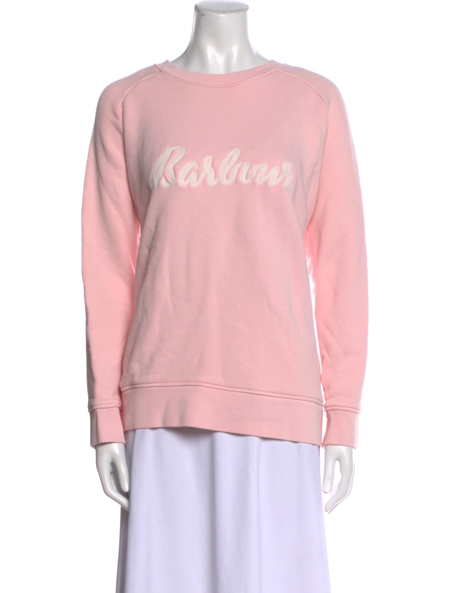 Barbour Graphic Print Scoop Neck Sweater