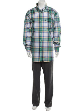 Barbour Plaid Print Long Sleeve Shirt