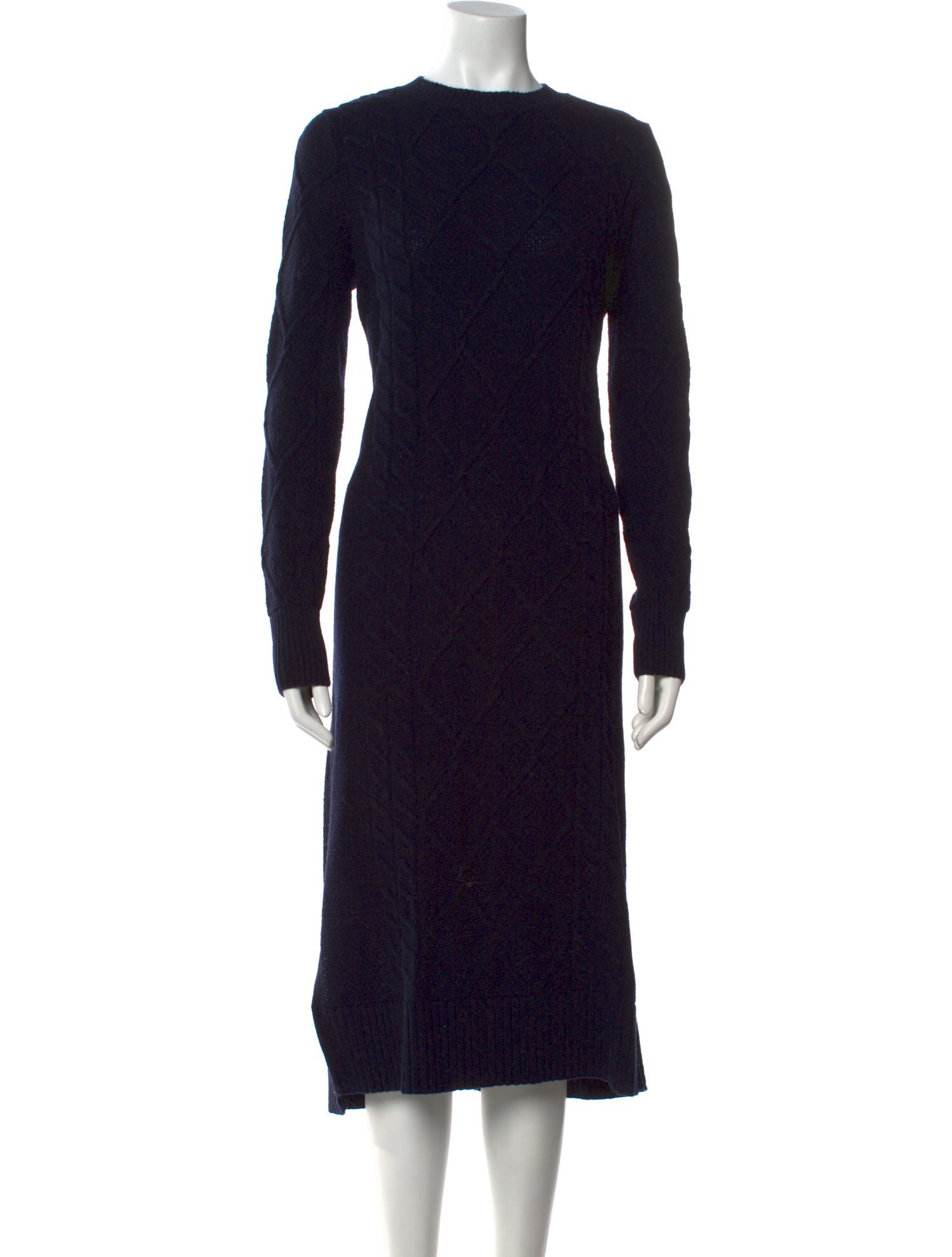 Barbour Wool Midi Length Dress
