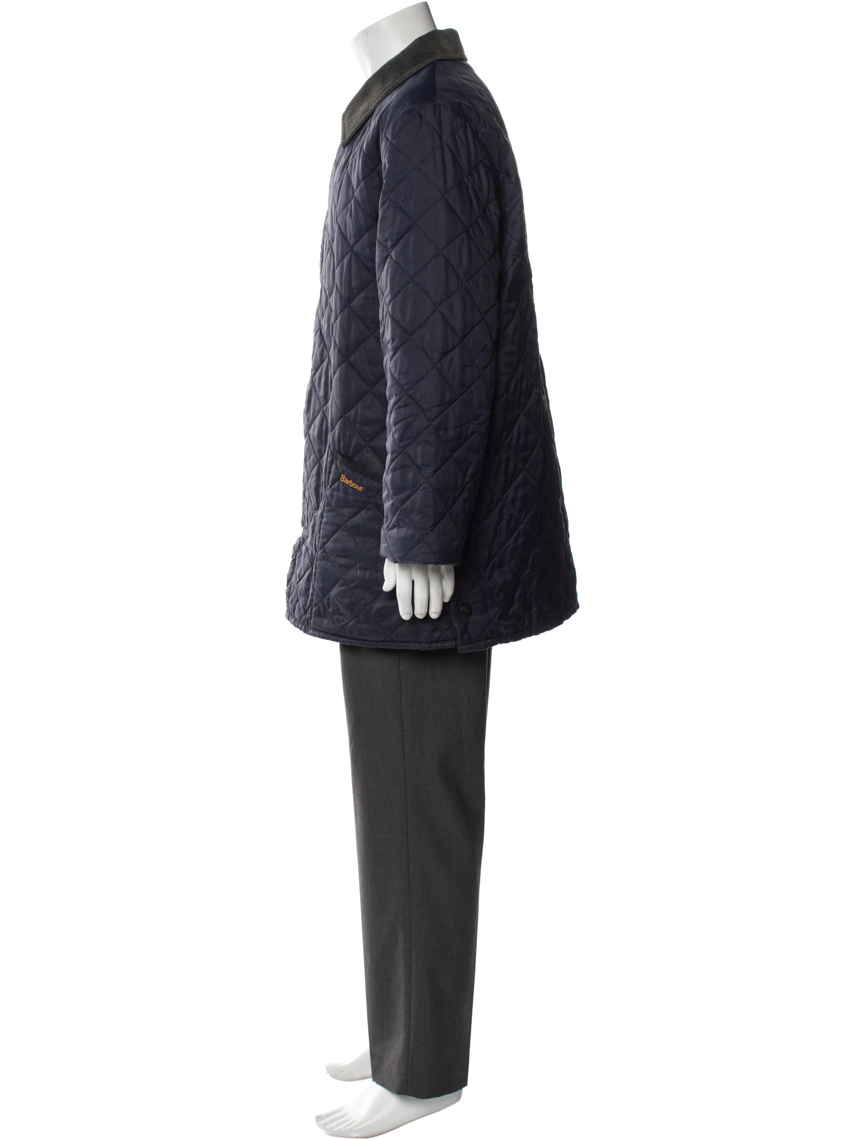 Barbour Plaid Print Jacket