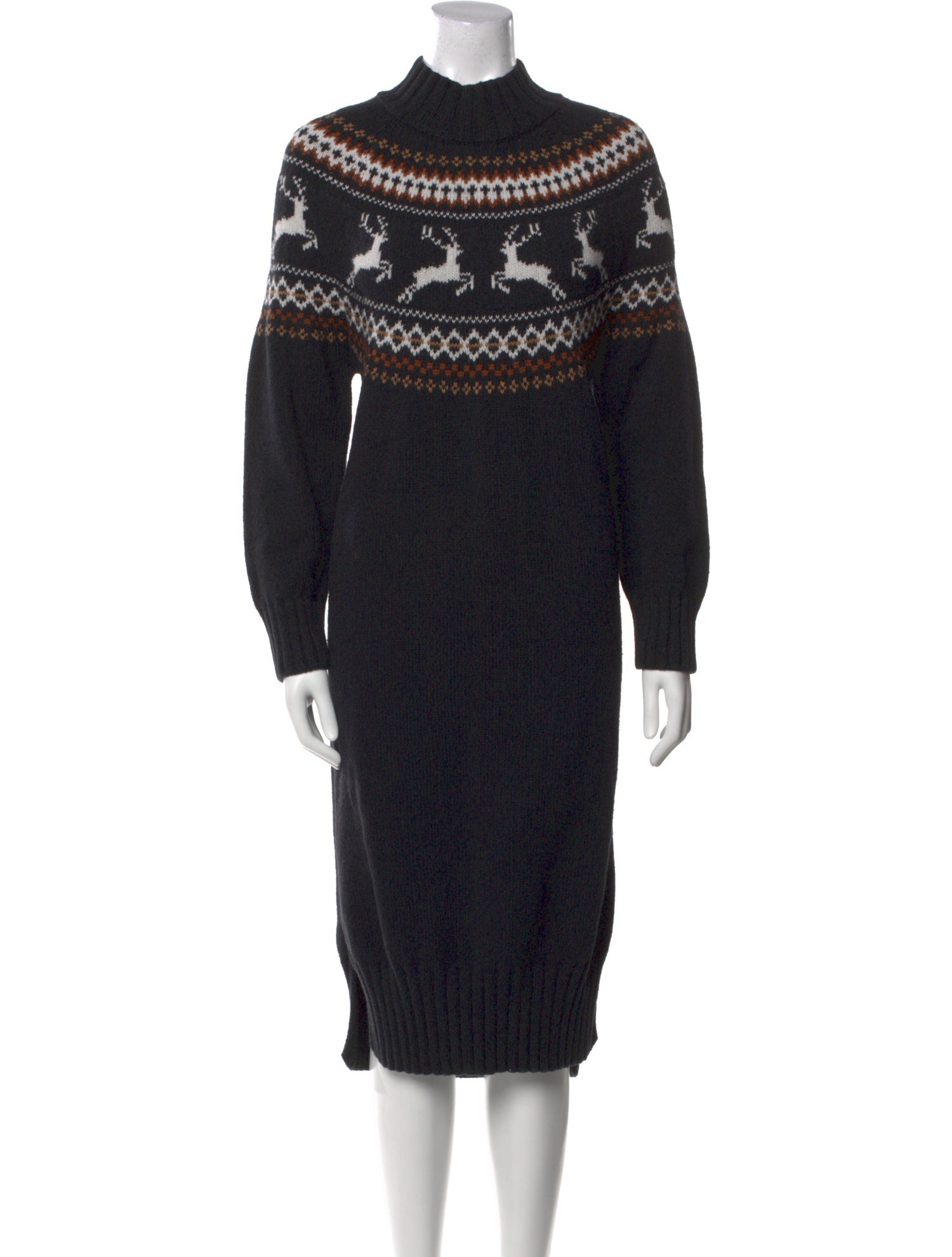 Barbour Printed Midi Length Dress