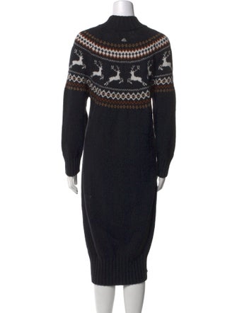 Barbour Printed Midi Length Dress