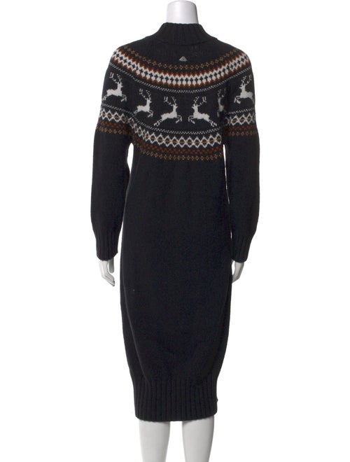 Barbour Printed Midi Length Dress