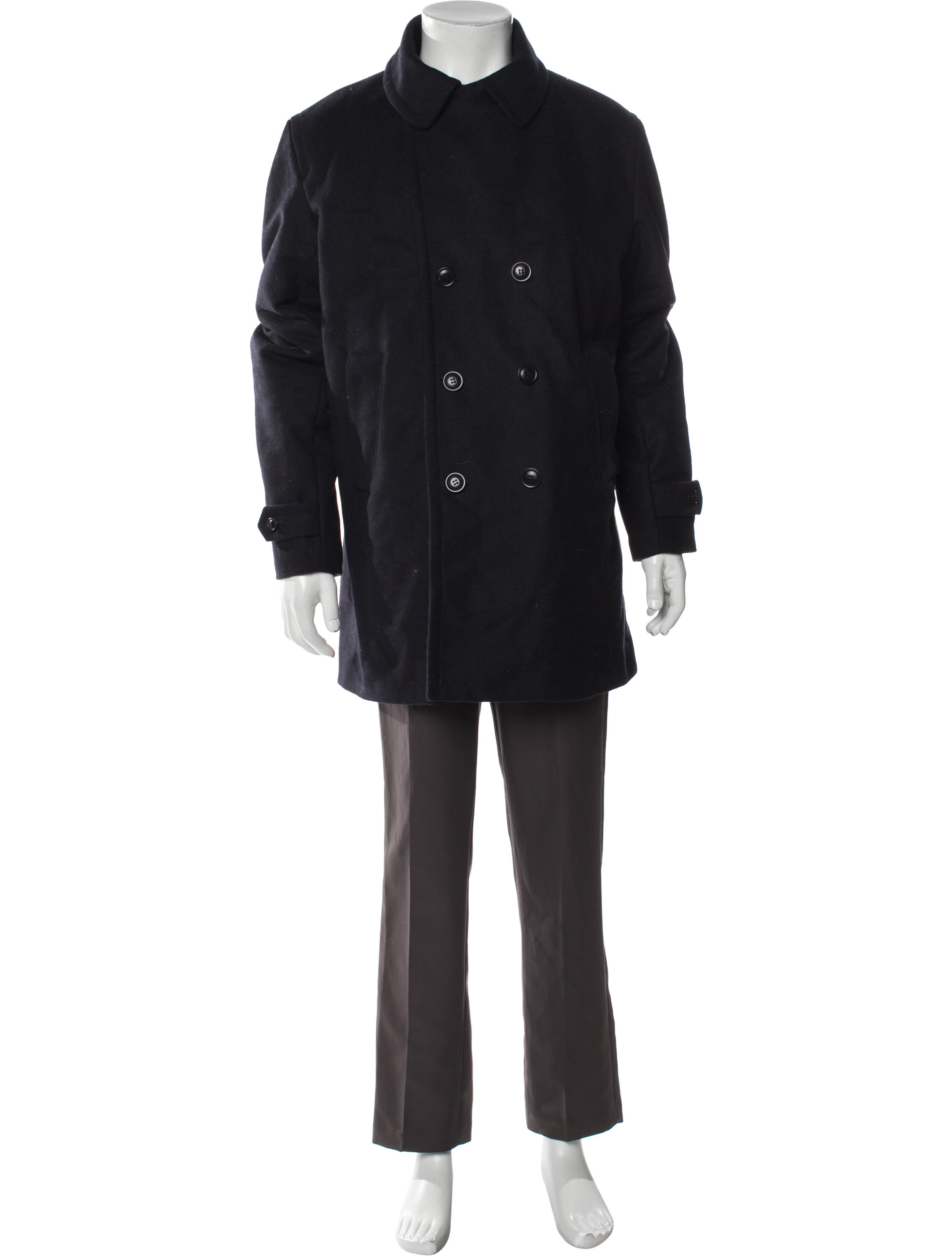 Barbour Wool Trench Coat