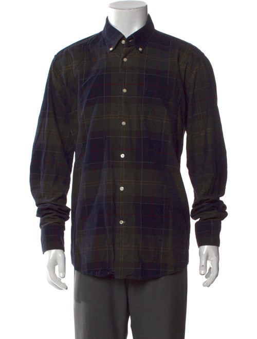 Barbour Plaid Print Long Sleeve Shirt