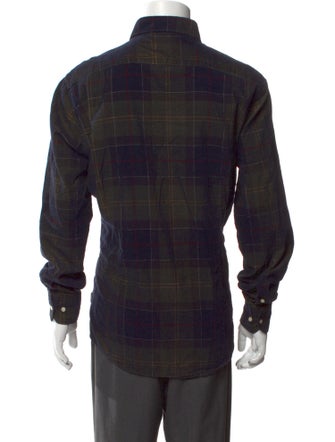 Barbour Plaid Print Long Sleeve Shirt