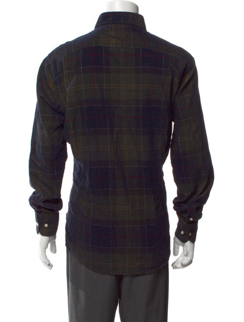 Barbour Plaid Print Long Sleeve Shirt