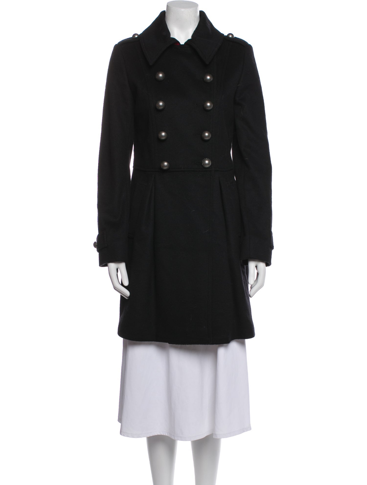 Barbour Virgin Wool Peacoat