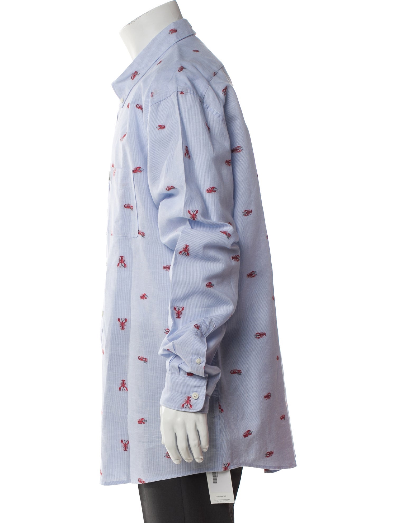 Barbour Printed Long Sleeve Dress Shirt