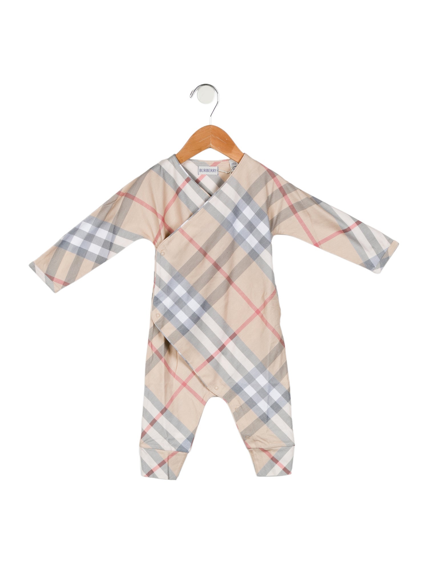 Burberry Infants' Checkprint One Piece w/Tags