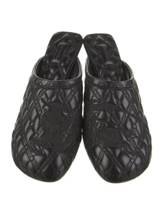 Burberry Leather Mules