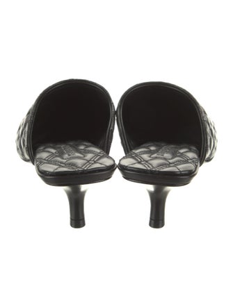 Burberry Leather Mules