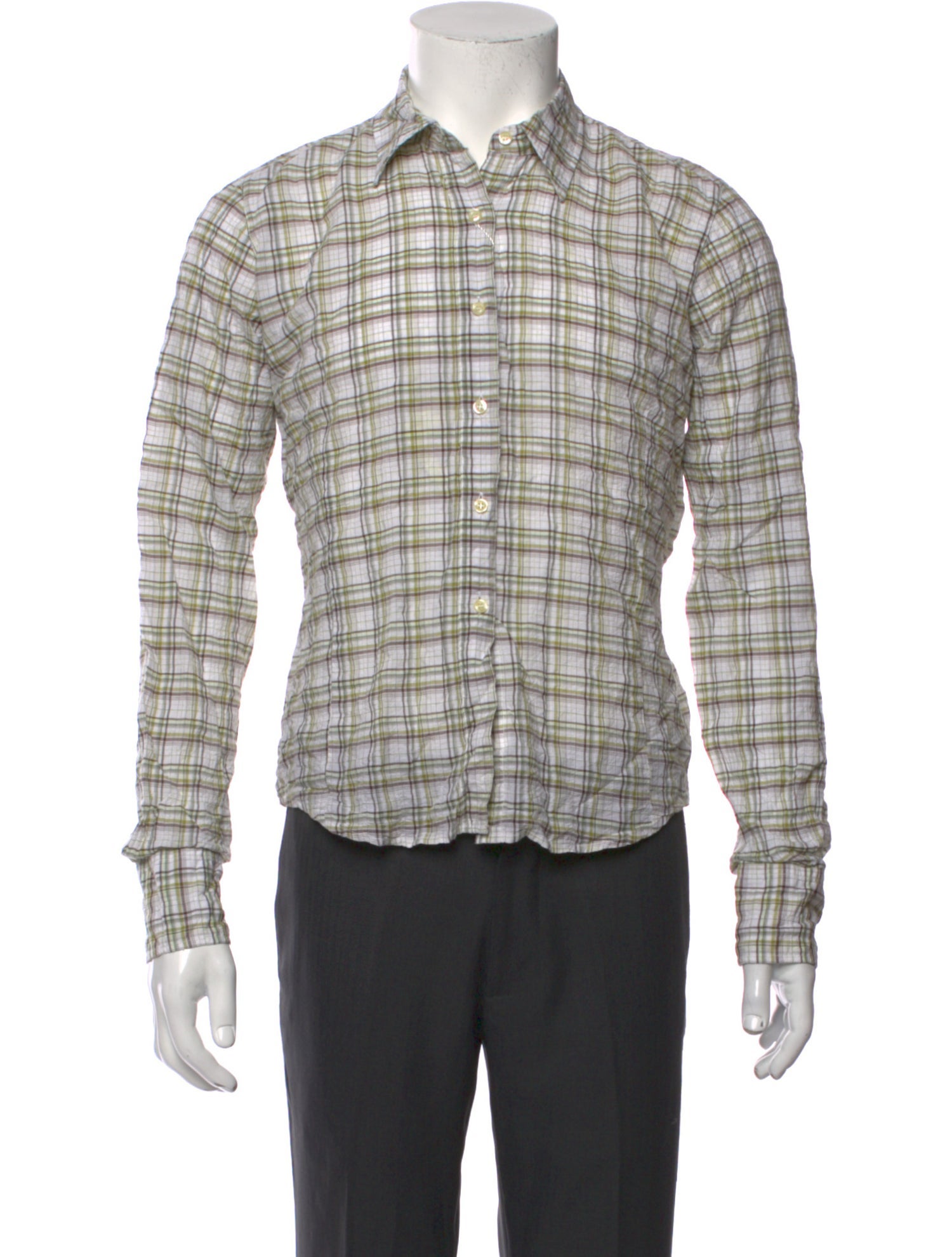 Barbour Plaid Print Long Sleeve Shirt