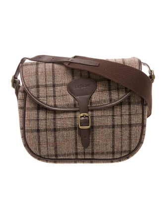 Barbour Tweed Shoulder Bag