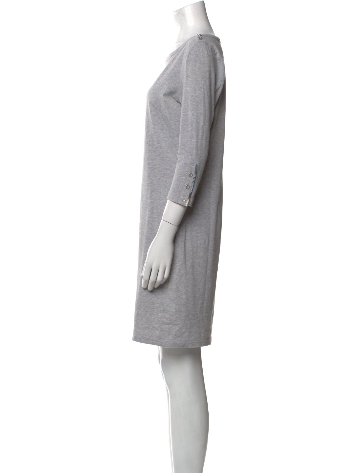 Barbour Bateau Neckline Mini Dress