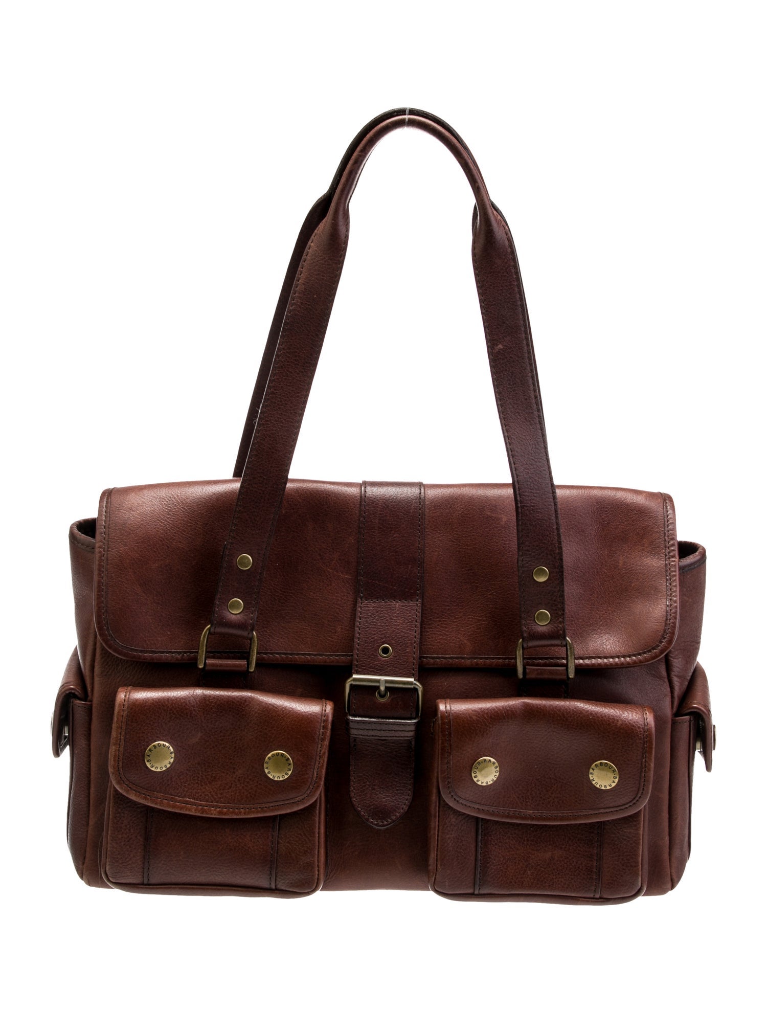 Barbour Leather Shoulder Bag