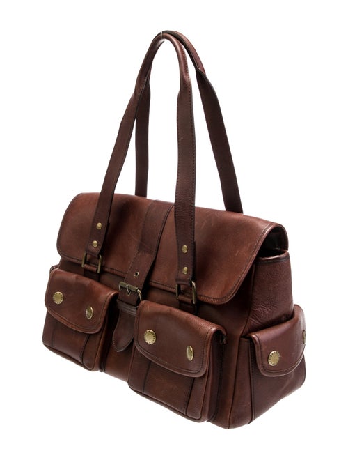 Barbour Leather Shoulder Bag