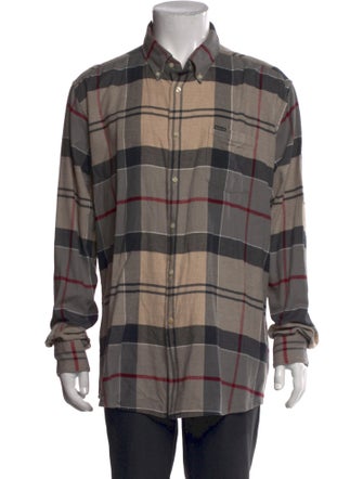 Barbour Plaid Print Long Sleeve Shirt