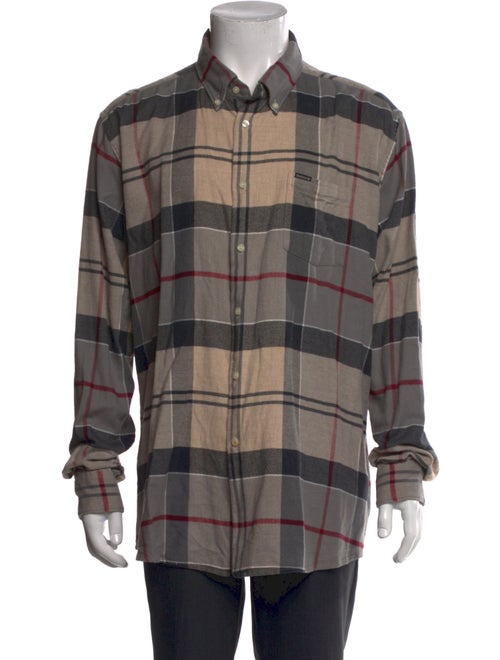 Barbour Plaid Print Long Sleeve Shirt