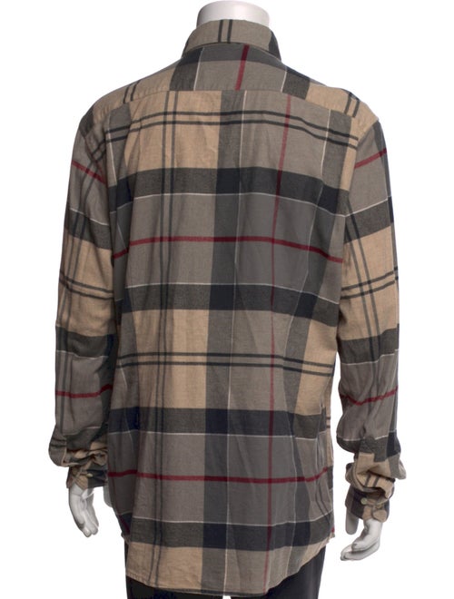Barbour Plaid Print Long Sleeve Shirt