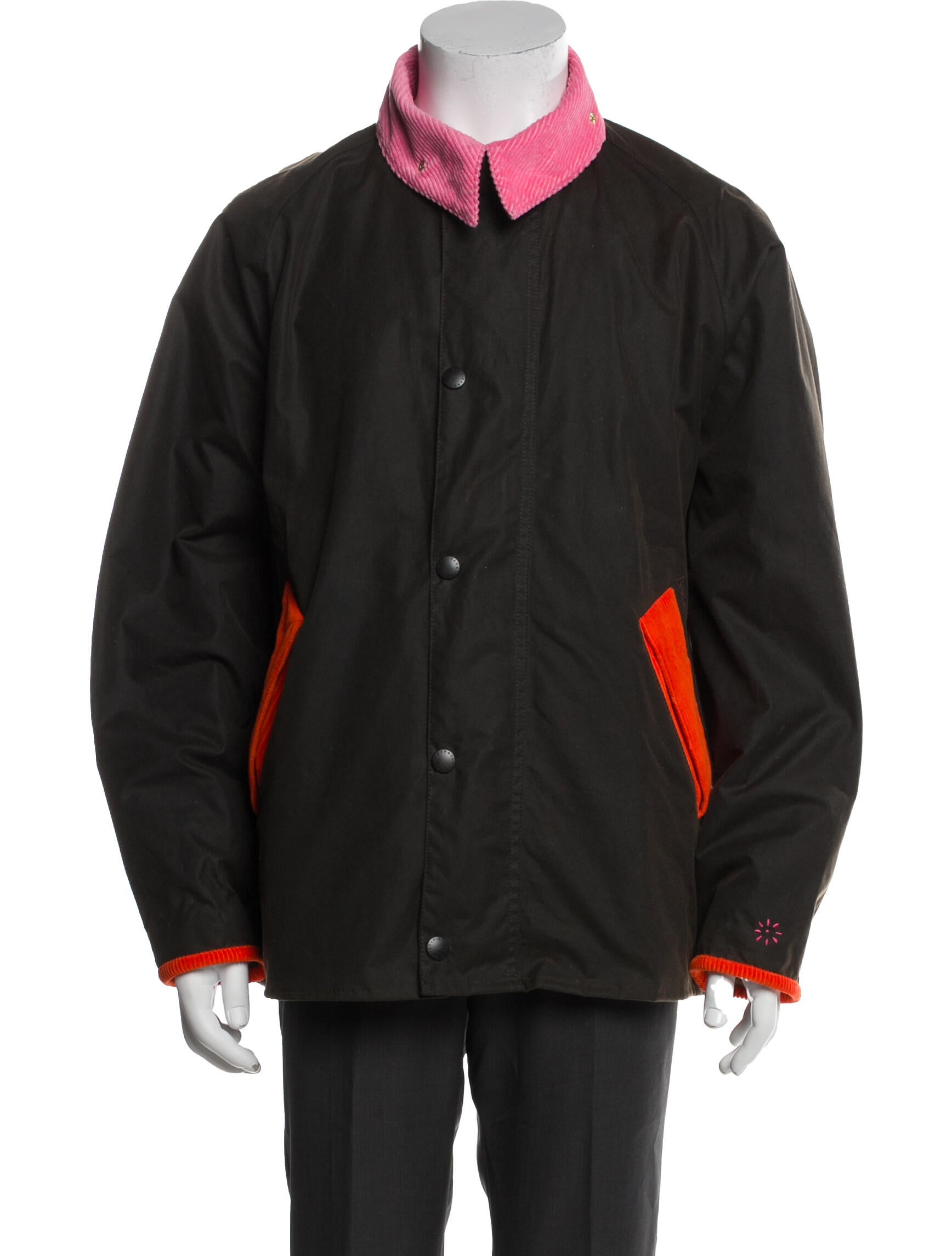 Barbour Colorblock Pattern Windbreaker