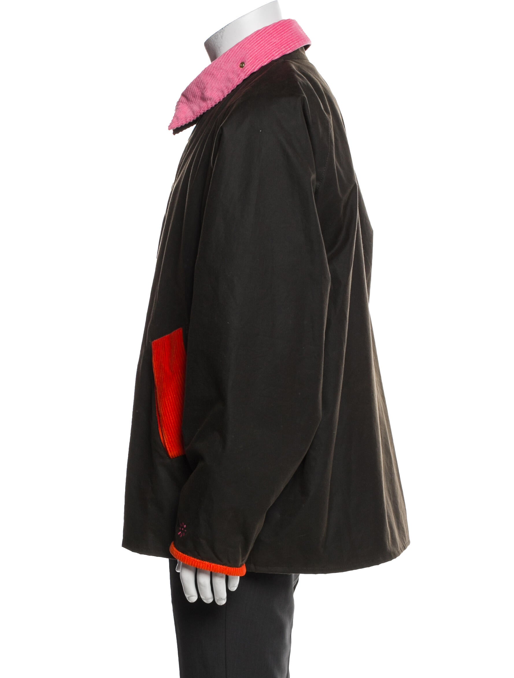 Barbour Colorblock Pattern Windbreaker