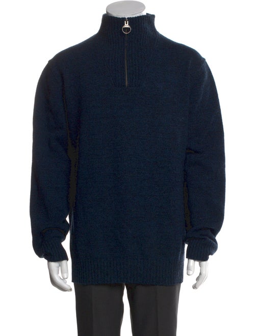 Barbour Wool Mock Neck Pullover