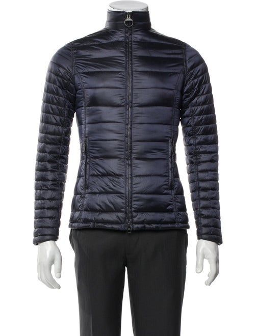 Barbour Striped Puffer Coat