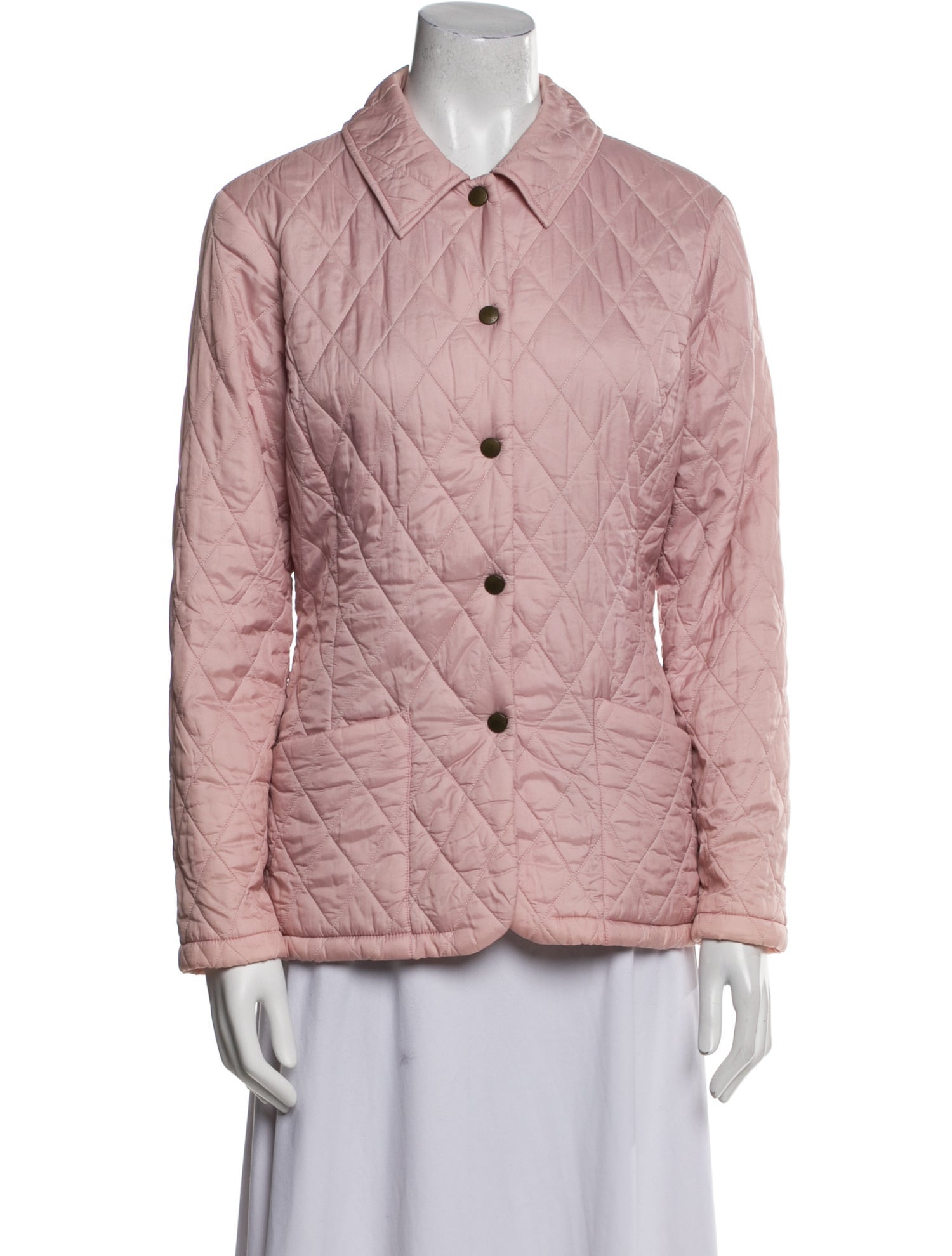 Barbour Plaid Print Utility Jacket