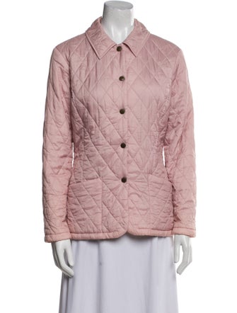 Barbour Plaid Print Utility Jacket