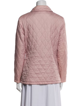 Barbour Plaid Print Utility Jacket