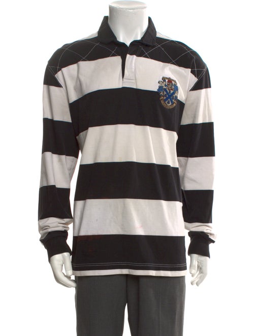 Barbour Striped Collar Polo Shirt