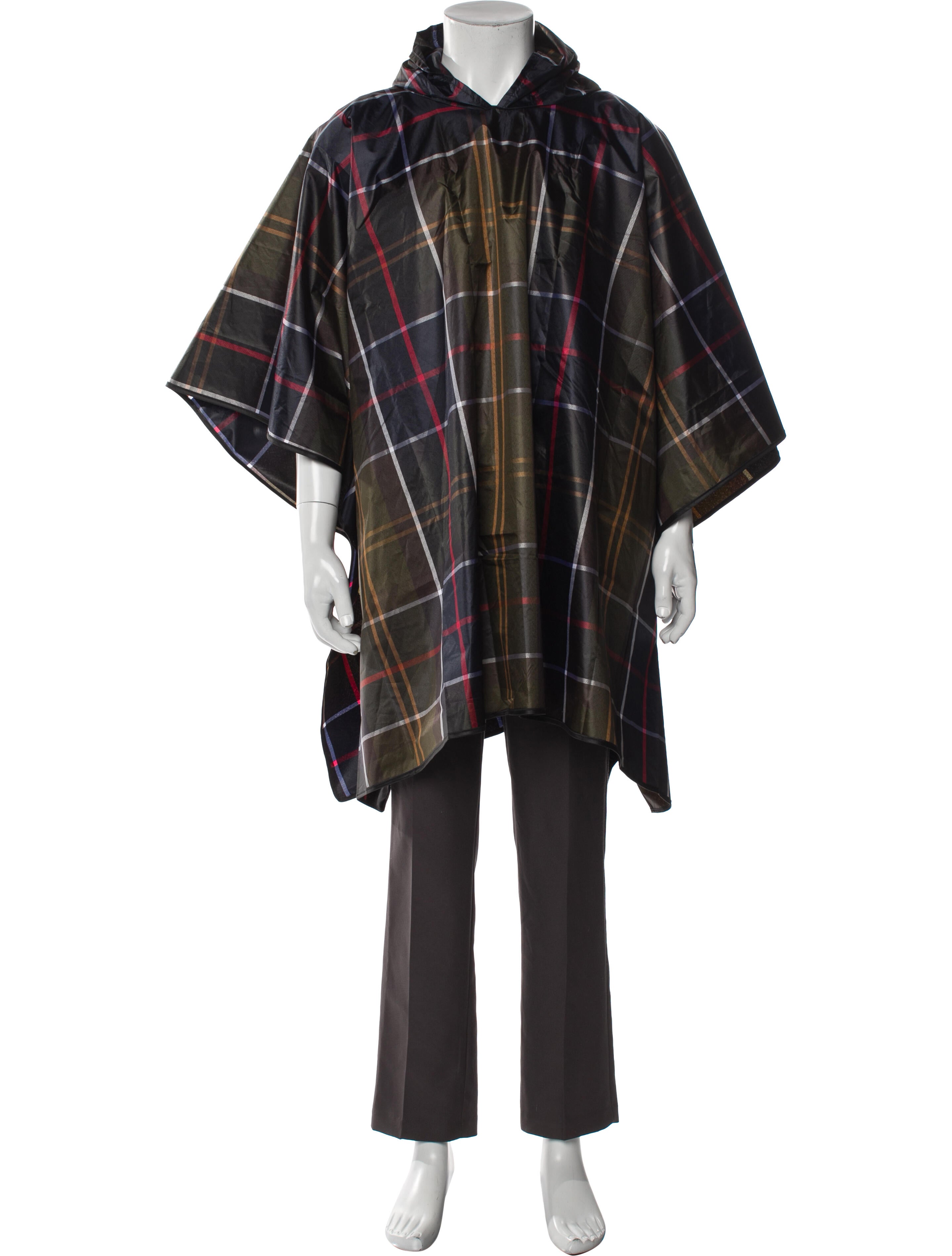 Barbour Plaid Print Parka