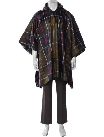 Barbour Plaid Print Parka