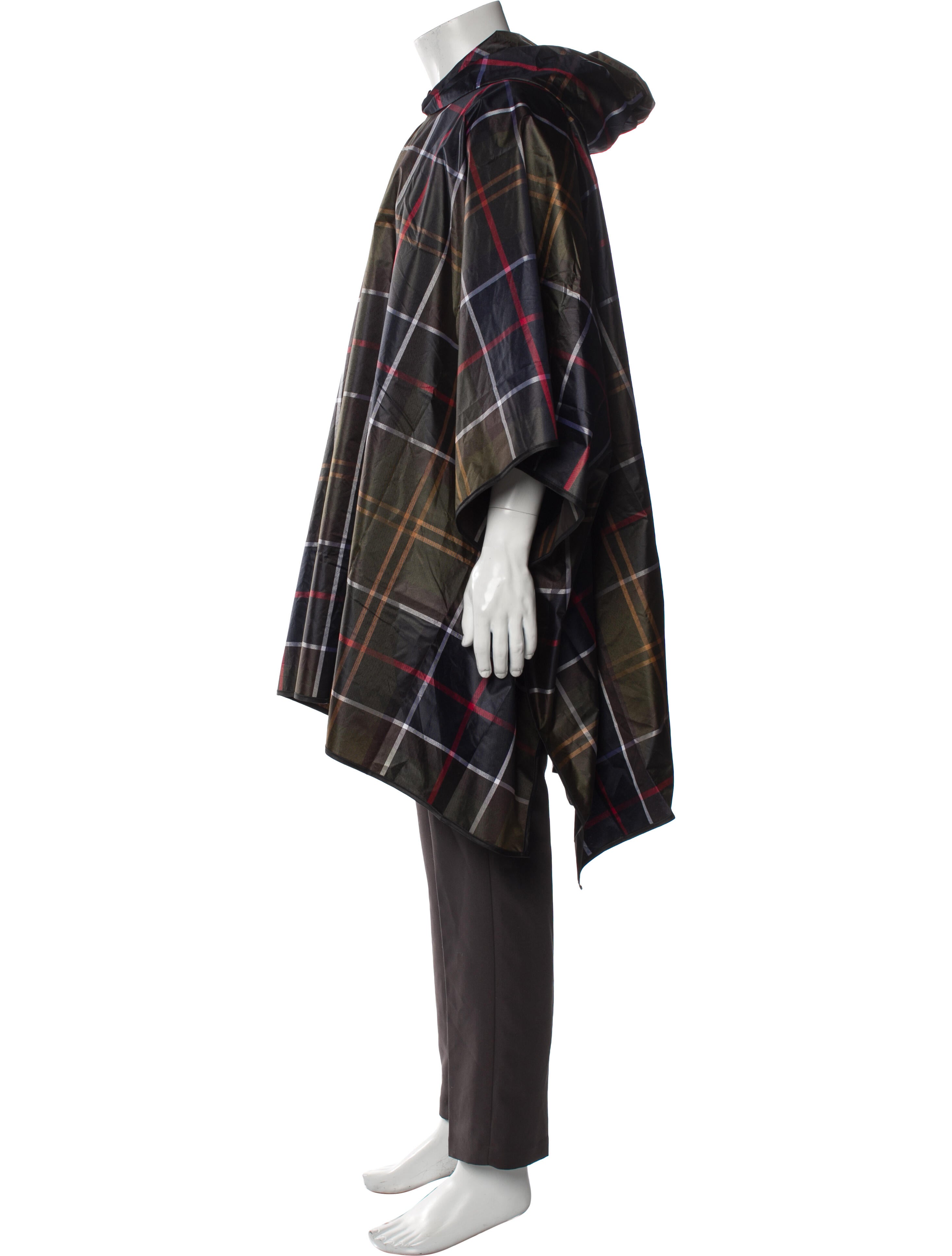 Barbour Plaid Print Parka