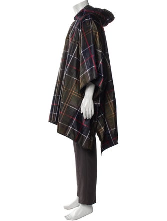 Barbour Plaid Print Parka