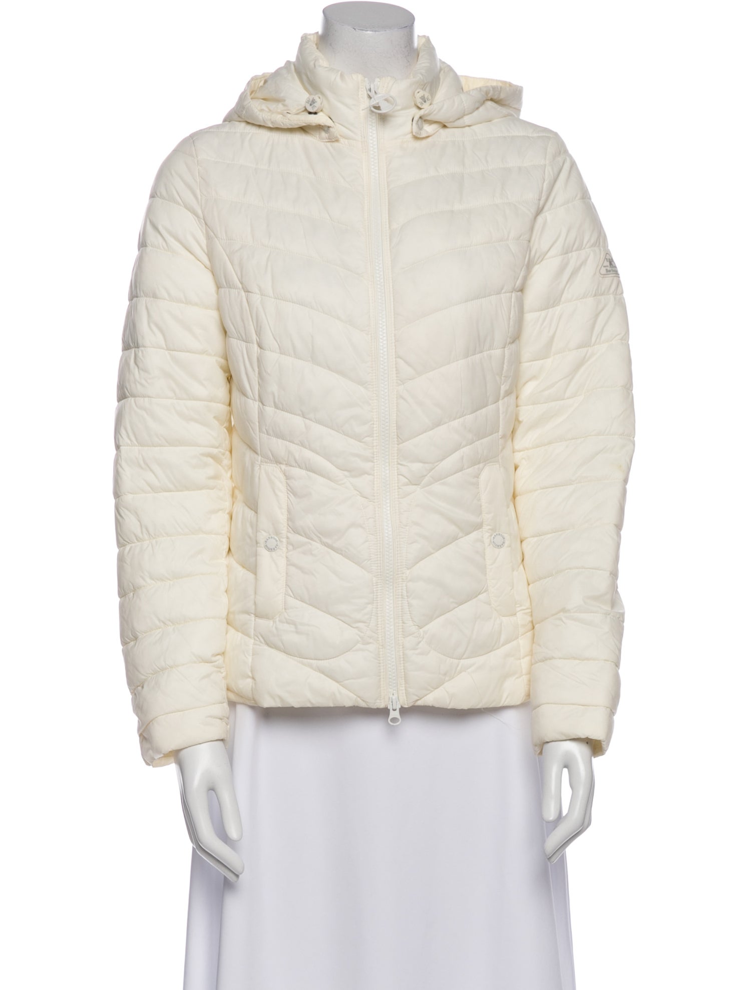 Barbour Nylon Faux Fur Jacket