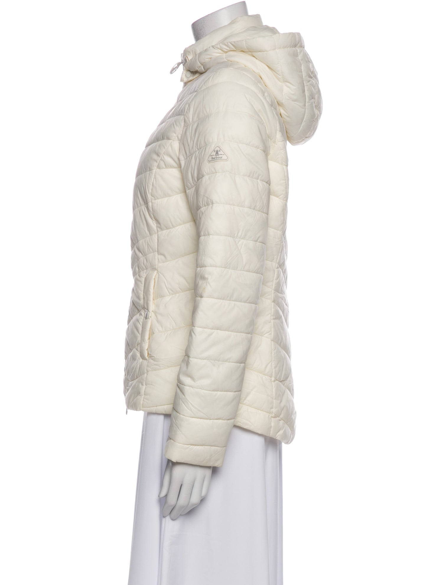 Barbour Nylon Faux Fur Jacket