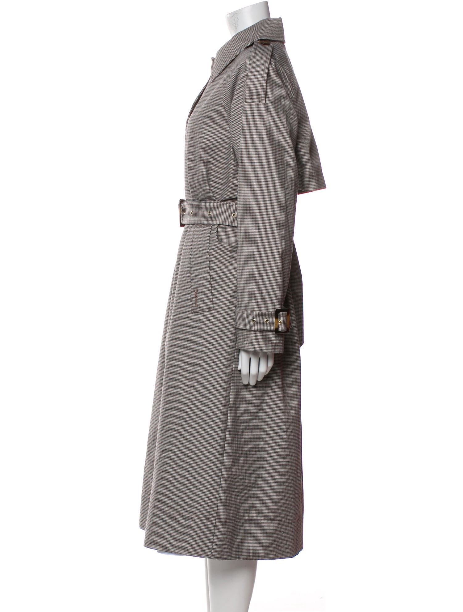 Barbour Printed Trench Coat